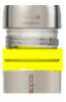 A close up of a container AI-generated content may be incorrect.